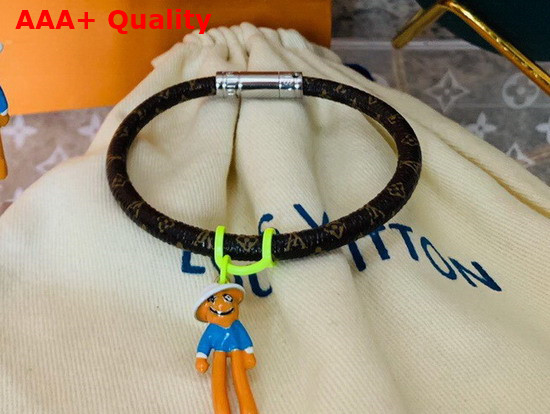 Louis Vuitton Hang It Mascots Bracelet Yellow MP286E Replica