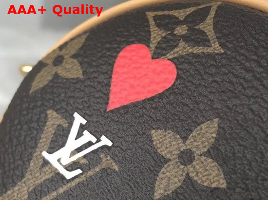 Louis Vuitton Heart Shoulder Bag in Monogram Canvas Replica