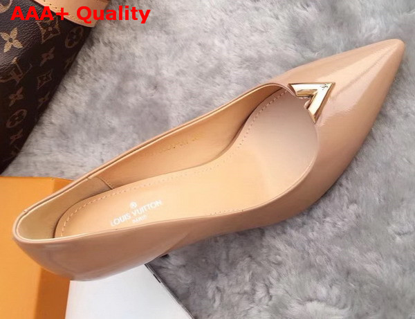 Louis Vuitton Heartbreaker Pump Nude Plain Calf Leather Replica