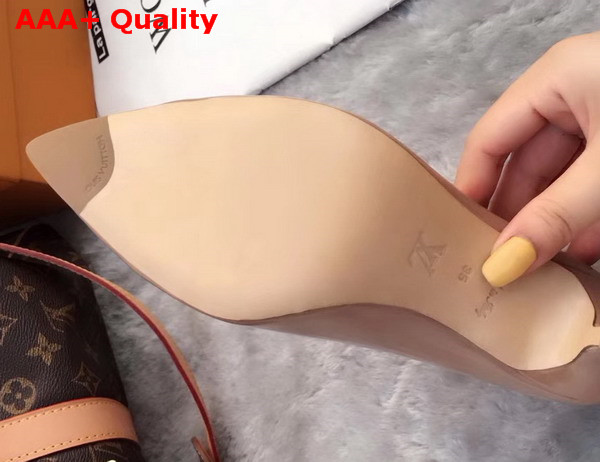 Louis Vuitton Heartbreaker Pump Nude Plain Calf Leather Replica