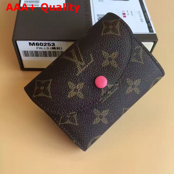 Louis Vuitton Helene Wallet Monogram with Fuchsia Interior Replica