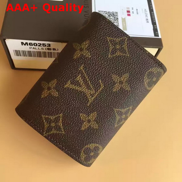 Louis Vuitton Helene Wallet Monogram with Pink Interior Replica