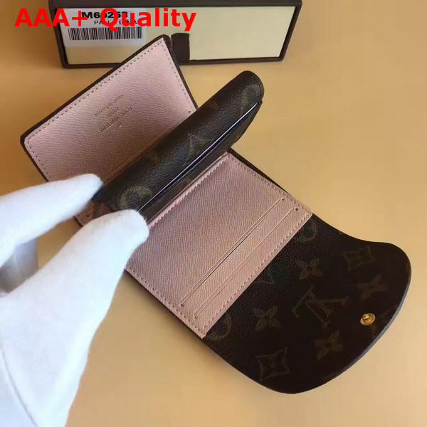 Louis Vuitton Helene Wallet Monogram with Pink Interior Replica