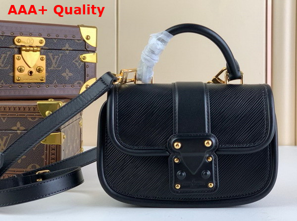 Louis Vuitton Hide and Seek Bag in Black Epi Grained Cowhide Leather M22724 Replica