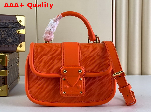 Louis Vuitton Hide and Seek Bag in Orange Minnesota Epi Grained Cowhide Leather M22723 Replica