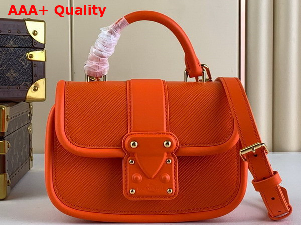 Louis Vuitton Hide and Seek Bag in Orange Minnesota Epi Grained Cowhide Leather M22723 Replica