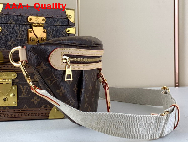 Louis Vuitton High Rise Bumbag in Monogram Coated Canvas M46784 Replica