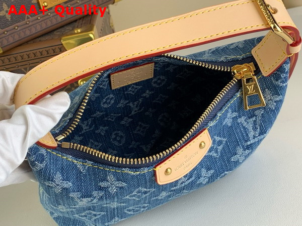 Louis Vuitton Hills Pochette in Blue Monogram Denim M82949 Replica