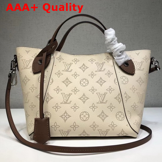 Louis Vuitton Hina PM Cream Mahina Perforated Calf Leather Replica