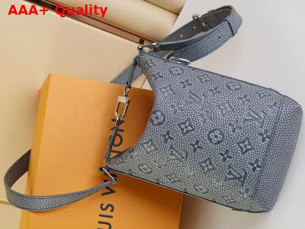 Louis Vuitton Hobo Cruiser PM Granite Taurillon Monogram Embossed Cowhide Leather M20875 Replica