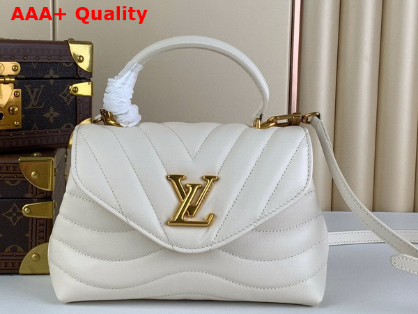 Louis Vuitton Hold Me Top Handle Bag in Ivoire Smooth Cowhide Leather M21797 Replica