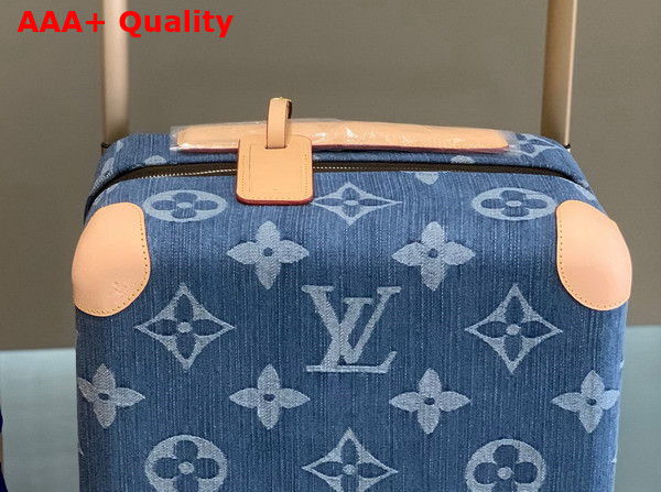 Louis Vuitton Horizon 55 Bleu Denim Denim Blue Monogram Denim M24314 Replica