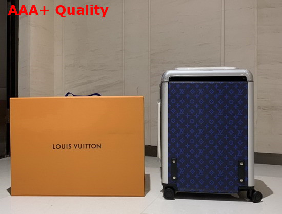 Louis Vuitton Horizon 55 Blue Vintage Monogram Canvas Louis Vuitton Signature M45880 Replica