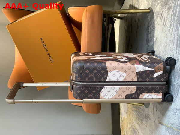 Louis Vuitton Horizon 55 Brown Monogram Coated Canvas and Leather Corners M10264 Replica