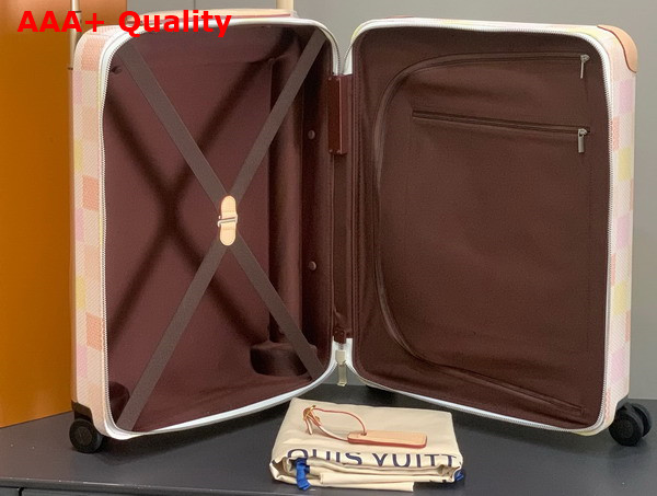 Louis Vuitton Horizon 55 Peach Damierlicious Coated Canvas N40741 Replica