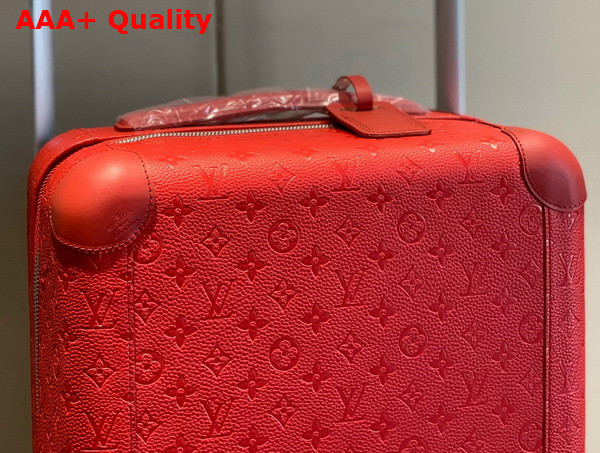 Louis Vuitton Horizon 55 Rouge Monogram Taurillon Leather M23628 Replica