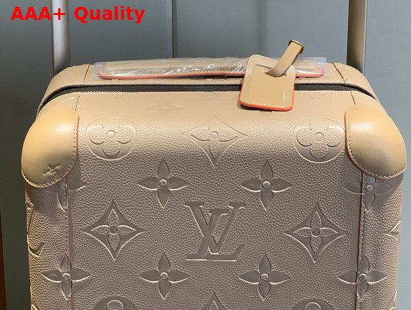 Louis Vuitton Horizon 55 Tourterelle Monogram Empreinte Giant Leather M46074 Replica