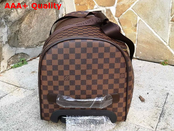 Louis Vuitton Horizon Soft Duffle 55 in Damier Ebene Canvas Replica