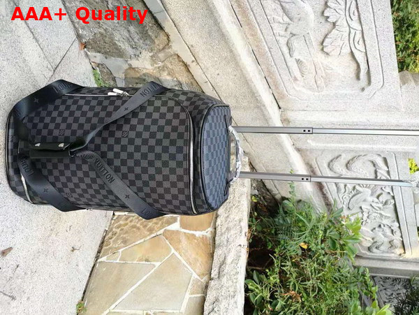 Louis Vuitton Horizon Soft Duffle 55 in Damier Graphite Canvas Replica