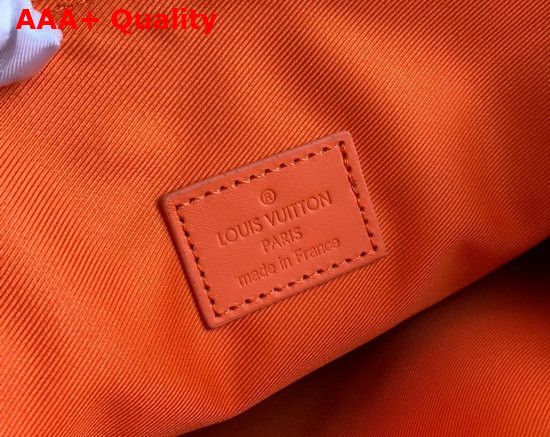 Louis Vuitton Ipad Pouch Orange Grained Calf Leather Replica