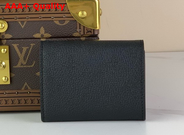 Louis Vuitton Iris XS Wallet in Black Mahina Perforated Calf Leather Replica