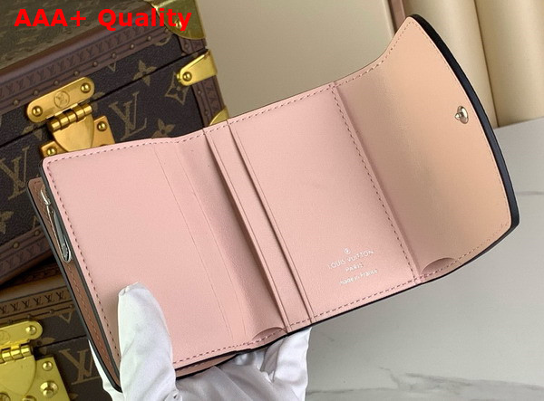 Louis Vuitton Iris XS Wallet in Rose Jasmin Pink Mahina Perforated Calf Leather M82795 Replica