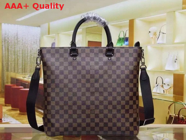 Louis Vuitton Jake Tote Damier Ebene Replica