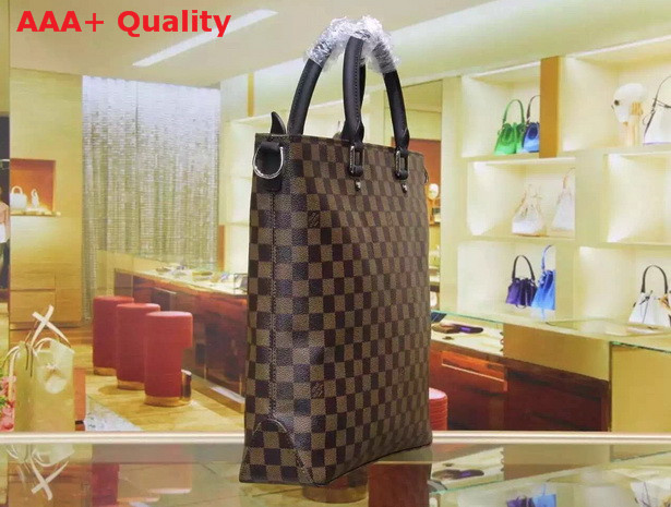 Louis Vuitton Jake Tote Damier Ebene Replica