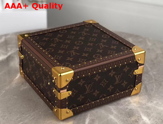 Louis Vuitton Jewellery Box Monogram Canvas Rouge Velvet Lining M13513 Replica