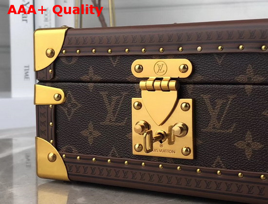 Louis Vuitton Jewellery Box Monogram Canvas Rouge Velvet Lining M13513 Replica