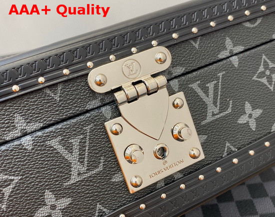 Louis Vuitton Jewelry Case Monogram Eclipse Canvas Replica