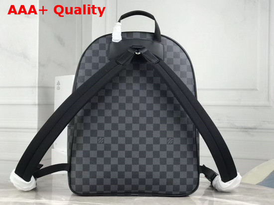 Louis Vuitton Josh Backpack in Damier Graphite Canvas with a World Map Print N40199 Replica