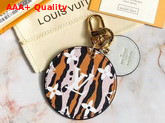 Louis Vuitton Jungle Bag Charm and Key Holder Beige Monogram Jumgle Canvas M68470 Replica