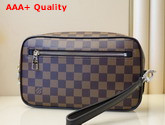 Louis Vuitton Kasai Clutch Damier Ebene Canvas Replica