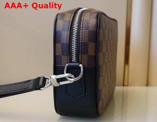 Louis Vuitton Kasai Clutch Damier Ebene Canvas Replica