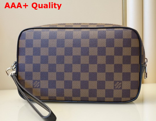 Louis Vuitton Kasai Clutch Damier Ebene Canvas Replica