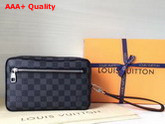 Louis Vuitton Kasai Clutch Damier Graphite Canvas N41664 Replica