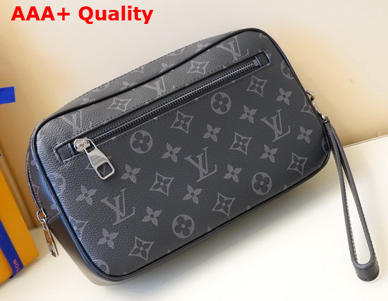 Louis Vuitton Kasai Clutch Monogram Eclipse Canvas Replica