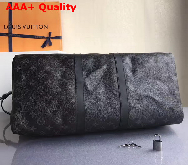 Louis Vuitton Keepall 45 Bandouliere Monogram Eclipse Flash M43413 Replica