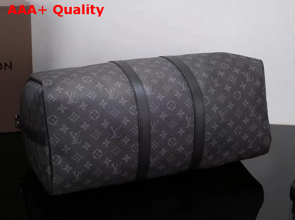 Louis Vuitton Keepall 50 Bandouliere Monogram Eclipse Replica