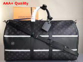 Louis Vuitton Keepall 55 Bandouliere Monogram Eclipse Flash Replica