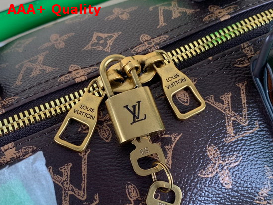 Louis Vuitton Keepall 55 Part of Virgil Ablohs Trunk L OEil Animation M59661 Replica