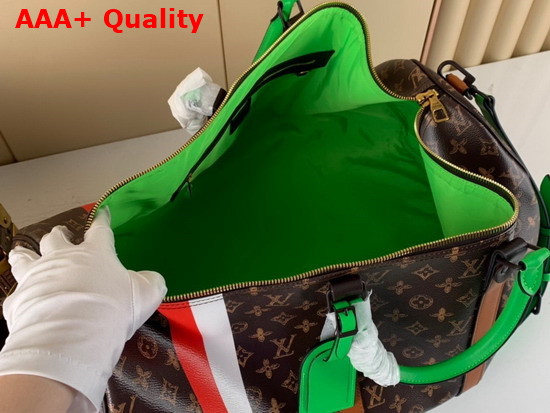 Louis Vuitton Keepall 55 Part of Virgil Ablohs Trunk L OEil Animation M59661 Replica