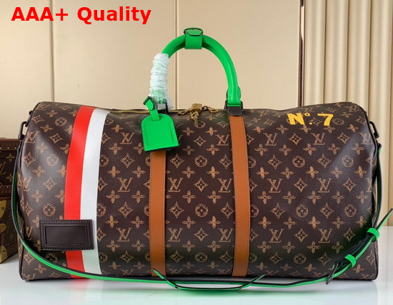 Louis Vuitton Keepall 55 Part of Virgil Ablohs Trunk L OEil Animation M59661 Replica