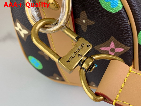 Louis Vuitton Keepall Bandouliere 25 Bag in Chocolate Monogram Craggy Coated Canvas M24849 Replica