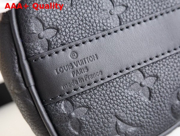 Louis Vuitton Keepall Bandouliere 25 Black Taurillon Monogram Leather M20900 Replica