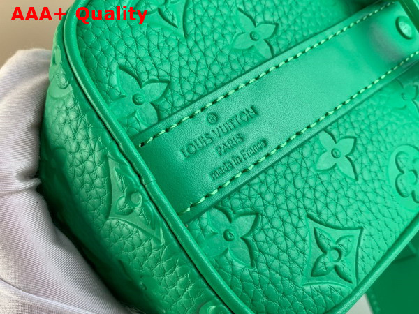 Louis Vuitton Keepall Bandouliere 25 Green Taurillon Monogram Leather M20929 Replica