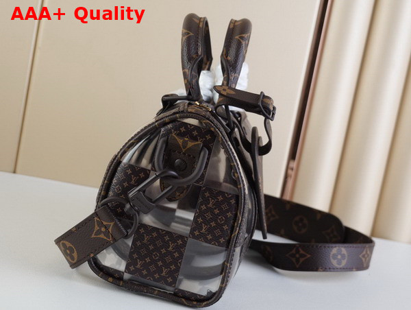 Louis Vuitton Keepall Bandouliere 25 Monogram Chess Coated Canvas and PVC M20872 Replica