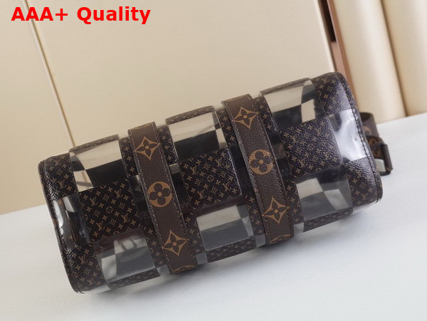 Louis Vuitton Keepall Bandouliere 25 Monogram Chess Coated Canvas and PVC M20872 Replica