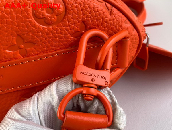 Louis Vuitton Keepall Bandouliere 25 Orange Taurillon Monogram Leather M20930 Replica